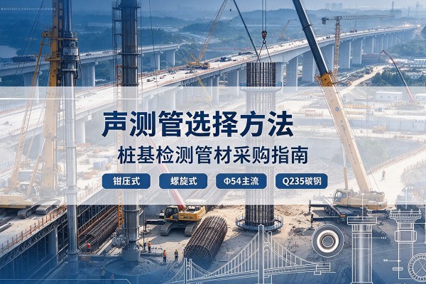 河源声测管选型标准
