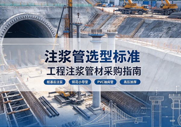 河源注浆管选型标准